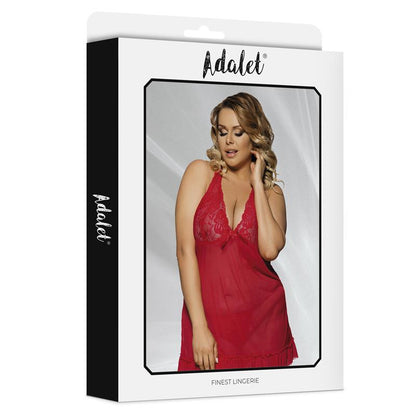 Permatomas kombinezonas su chalatu ir stringais