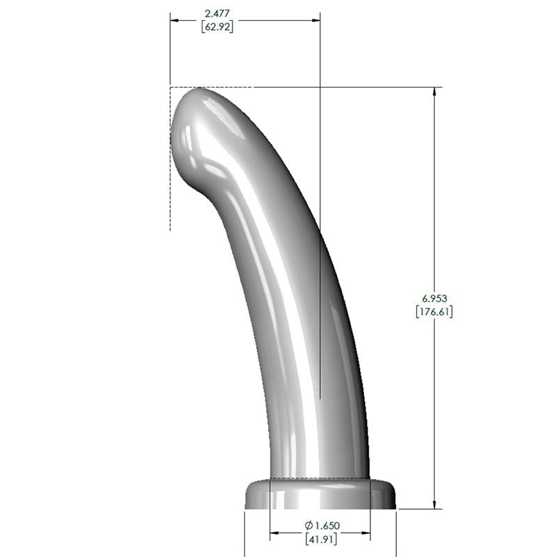 G-taško dildo su lankstumu ir tiksliu stimuliavimu