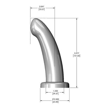 G-taško dildo su lankstumu ir platinos silikonu