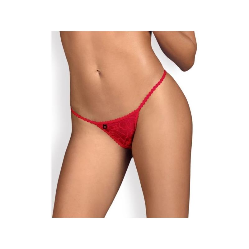 raudoni stringai su elastingu audiniu