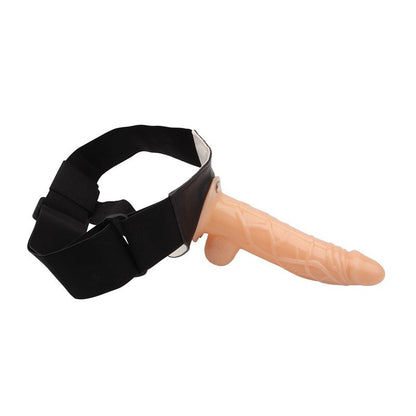 Tuščiaviduris dildo diržas su reguliuojamu dydžiu