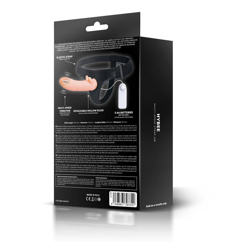 Diržai su vibruojančiu dildo ir nuotoliniu valdymu