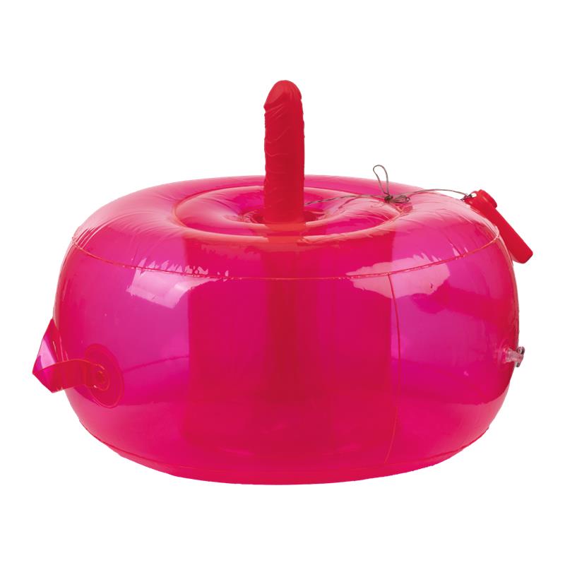Pripučiama pagalvėlė su vibruojančiu dildo