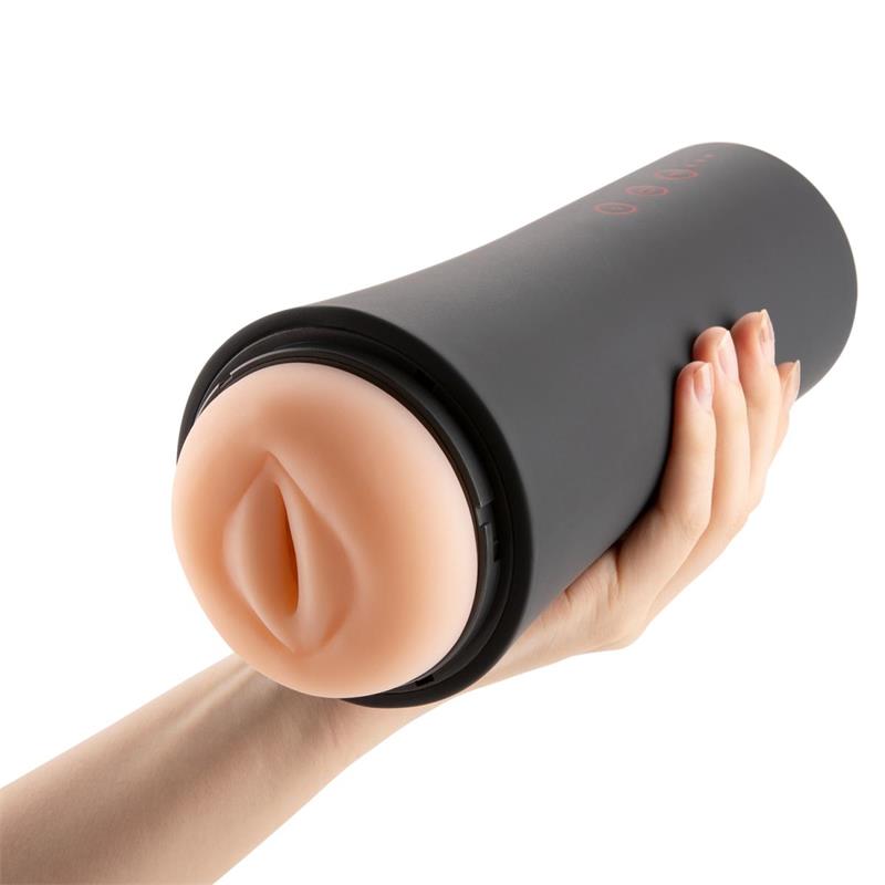 Masturbatorius su šildymu ir 7 vibracijos režimais