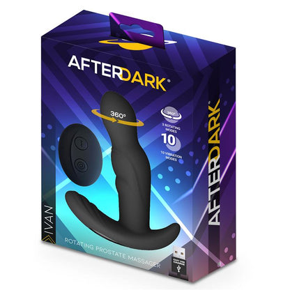 Prostatos masažuoklis su sukimosi funkcija