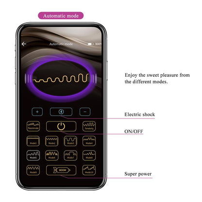 Analinis kištukas su elektrostimuliacija ir Bluetooth