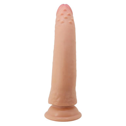 Tikroviškas dildo su siurbtuku ir lankstumu