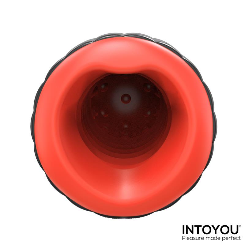 Masturbatorius su 9 vibracijos režimais ir šildymo funkcija