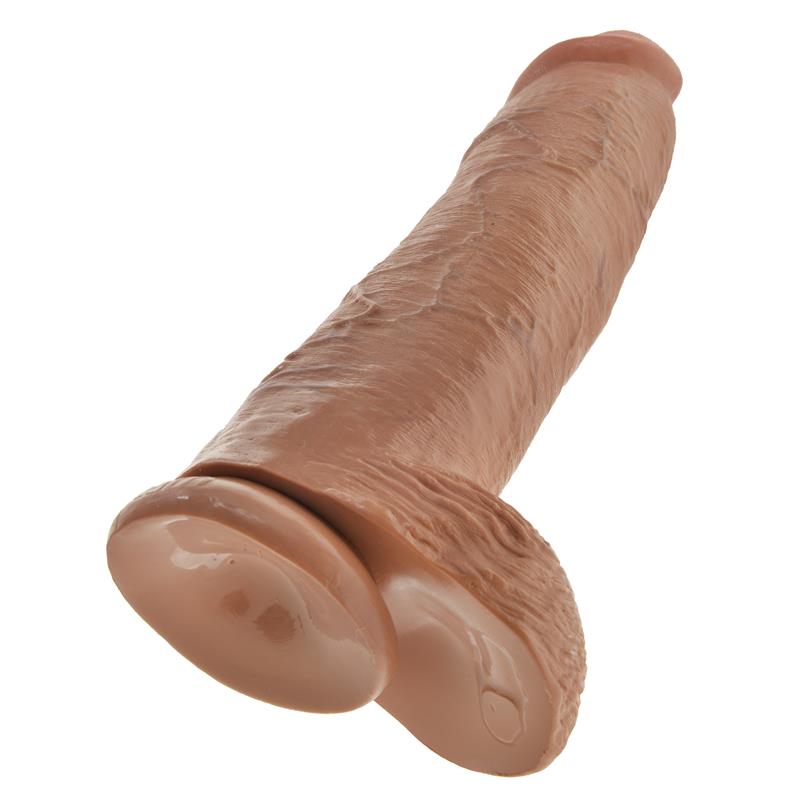 Realistinis dildo su stipriu siurbtuku