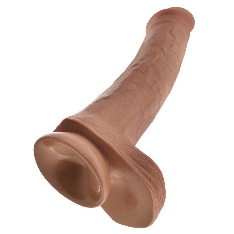 Realistiškas dildo su stipriu siurbtuku