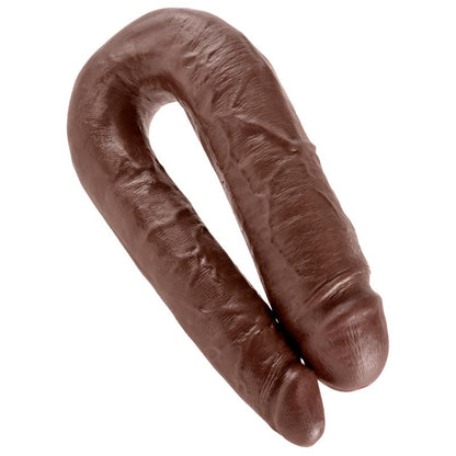 Realistinis dildo su siurbtuku ir tekstūruotu paviršiumi