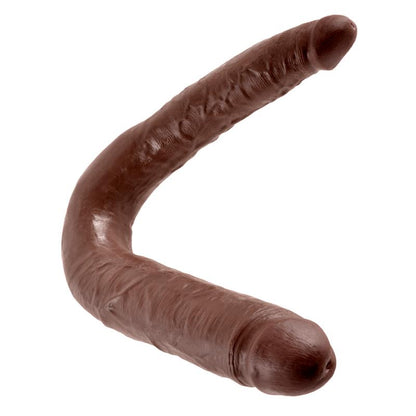 Realistinis dildo su siurbtuku ir tekstūruotu paviršiumi