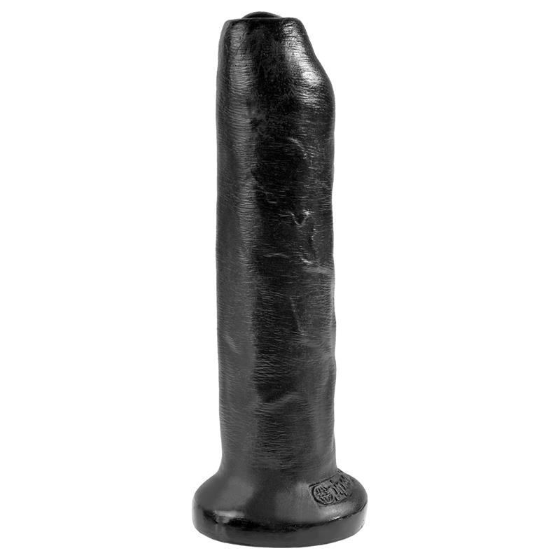 Dildo su siurbtuku ir ištraukiama galvute