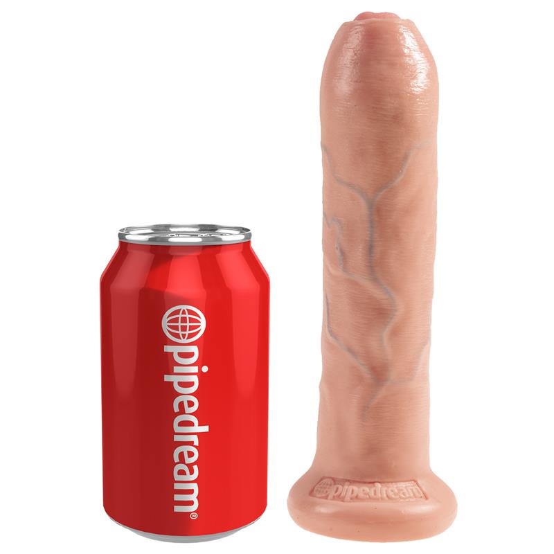 Ištraukiamas dildo su siurbtuku ir natūraliu pojūčiu