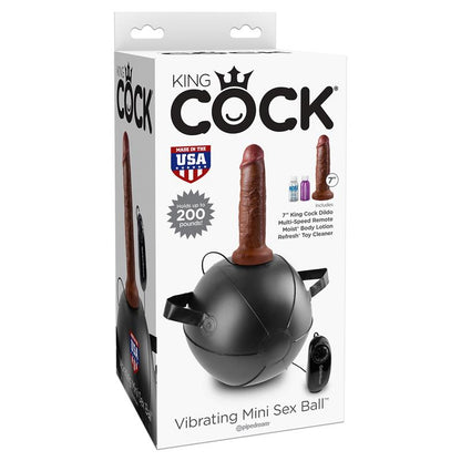 Vibruojantis sekso kamuolys su realistišku dildo