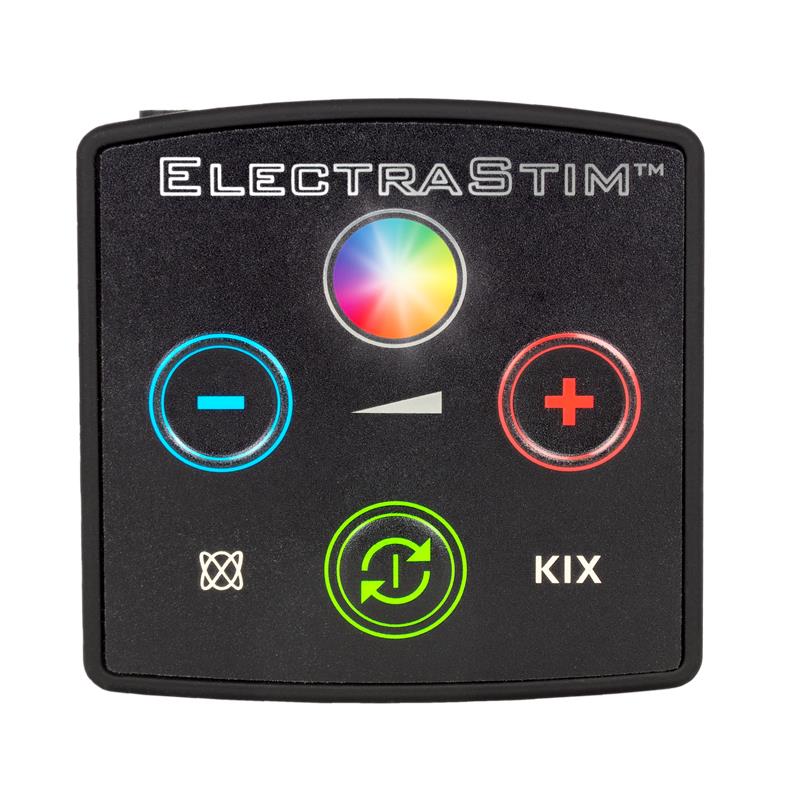 Kišeninis elektrostimuliatorius su spalvų intensyvumu