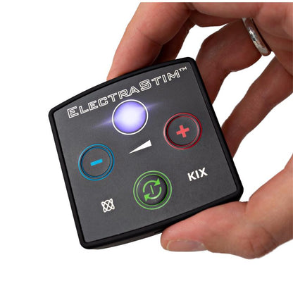 Kišeninis elektrostimuliatorius su spalvų intensyvumu