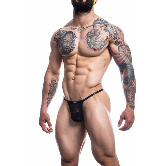 Vyriškos nėriniuotos kelnaitės su elegantišku dizainu