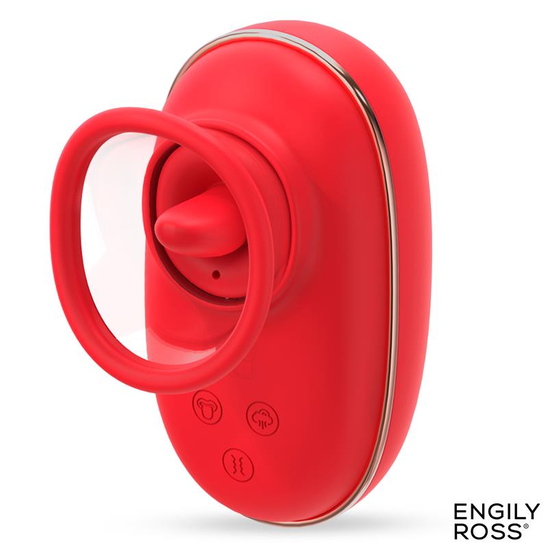 Kompaktiškas stimuliatorius su svyruojančiu liežuviu