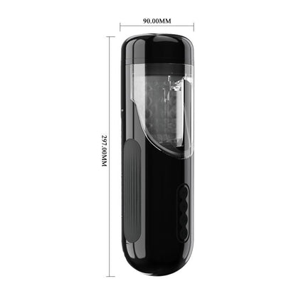 Automatinis masturbatorius su rotacija ir stūmimu