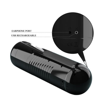 Automatinis masturbatorius su rotacija ir stūmimu