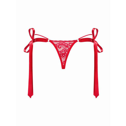 Seksualios juostos su nėriniais ir elastinga medžiaga