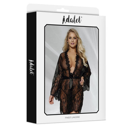 Pusiau permatomi naktiniai marškiniai su ilgomis rankovėmis