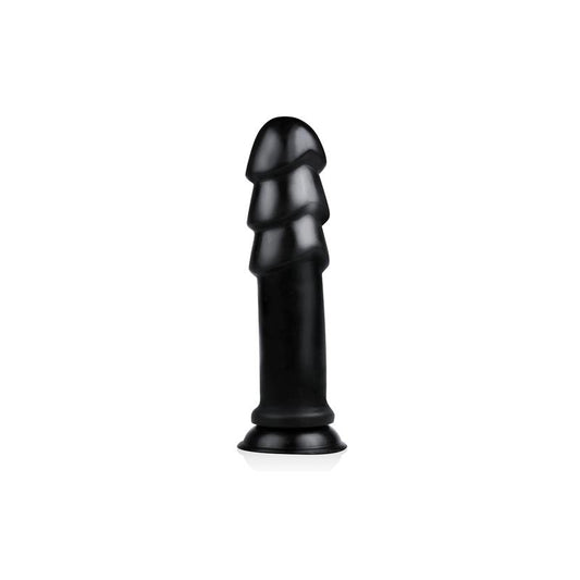 XXL dildo su stipriu siurbtuku ir minkšta tekstūra