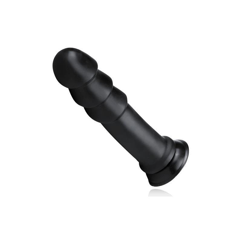XXL dildo su stipriu siurbtuku ir minkšta tekstūra
