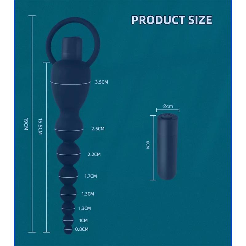 Analinis kaištis su 10 vibracijos režimų