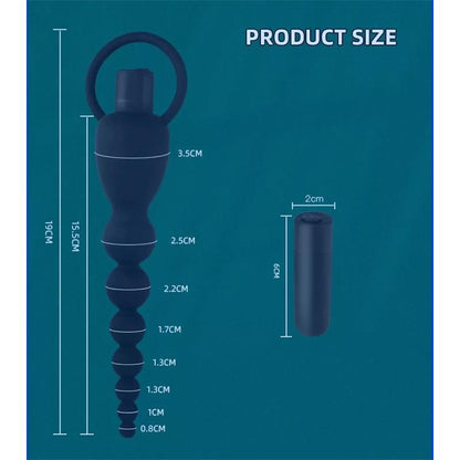 Analinis kaištis su 10 vibracijos režimų