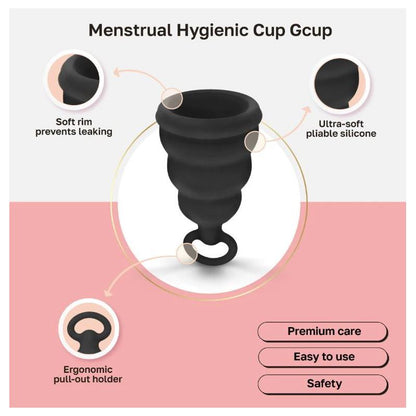 Menstruacinė taurelė su atbuliniu vožtuvu