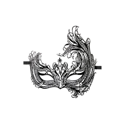 Metalinė Venecijos kaukė su kristalais