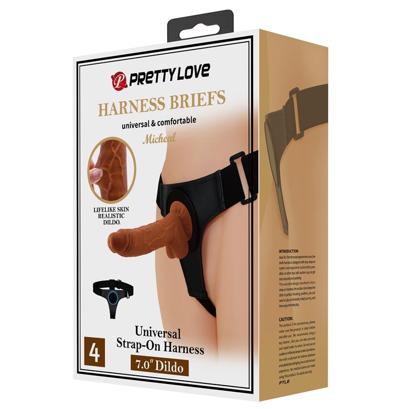 Diržai su dildu - elastingas prigludimas ir natūralumas
