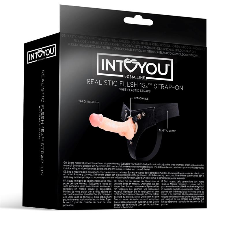 Meilužės diržai su nuimamu O žiedu ir dildo