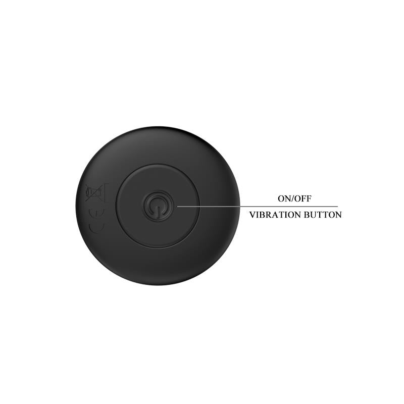 „Mr. Play“ vibruojantis analinis kištukas „USB Silicone Clave 50“.