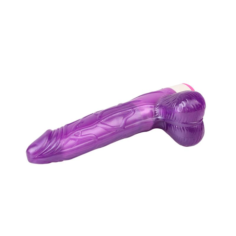 Želė dildo su reguliuojama vibracija