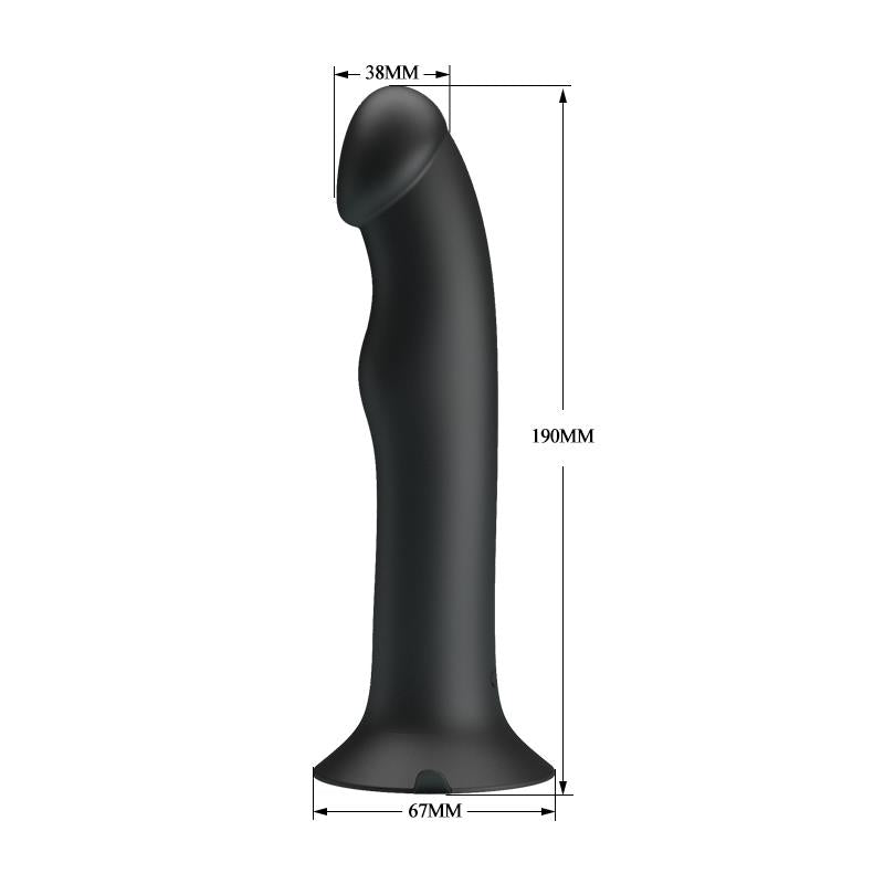 Vibratorius su 12 režimų ir siurbtuku