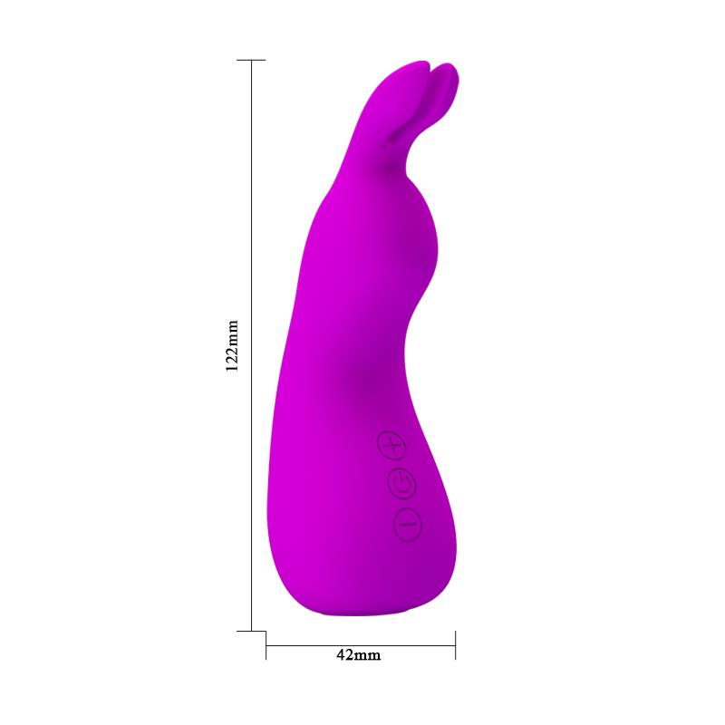 Zuikio formos vibratorius su 7 vibravimo režimais