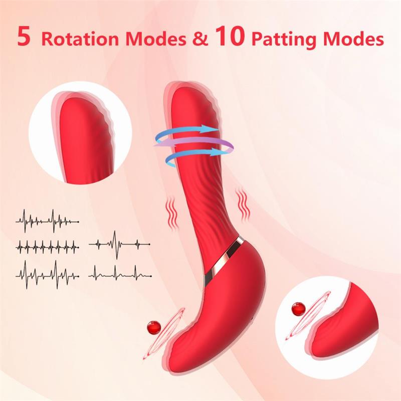 Transformuojamas vibratorius su 10 vibracijos režimų