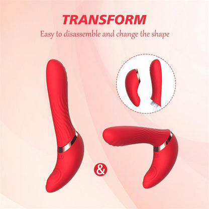 Transformuojamas vibratorius su 10 vibracijos režimų
