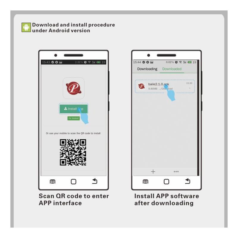 Vibruojantis kiaušinis su APP valdymu