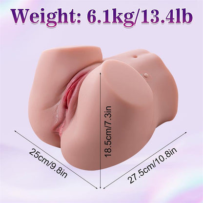 Masturbatorius su realistiška tekstūra ir galinga vibracija