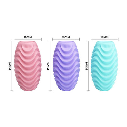 Masturbaciniai kiaušiniai su trimis tekstūromis