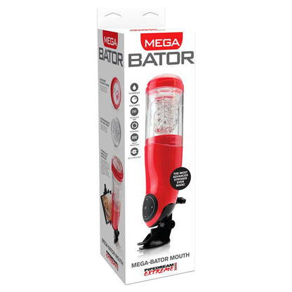 Automatinis masturbatorius su siurbtuku ir USB įkrovimu