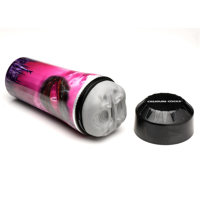 Masturbatorius su valdomu slėgiu ir tekstūra