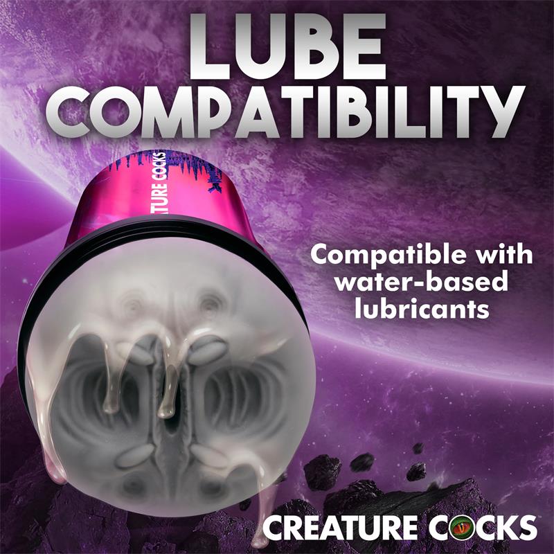 Masturbatorius su valdomu slėgiu ir tekstūra