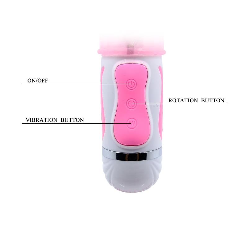 multifunkcinis vibratorius su 12 vibracijos režimų