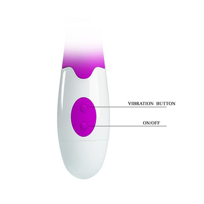 G-taško ir klitorio vibratorius su 30 režimų