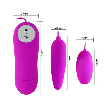 Dvigubas vibratorius su 12 vibracijos režimų